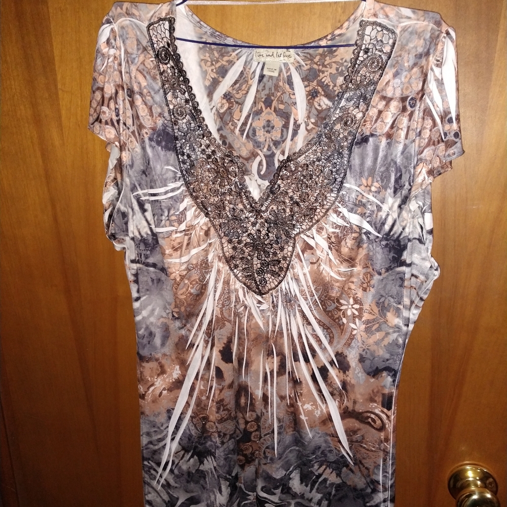 Beaded blouse